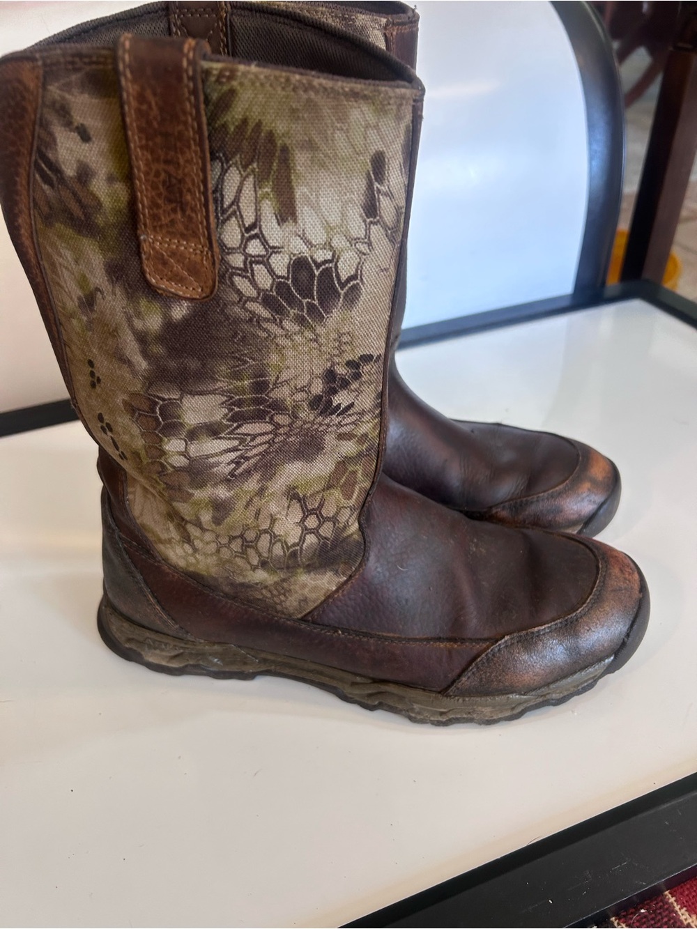Ariat Workhog Work Boot 10014192 Men’s Camo 12 D
